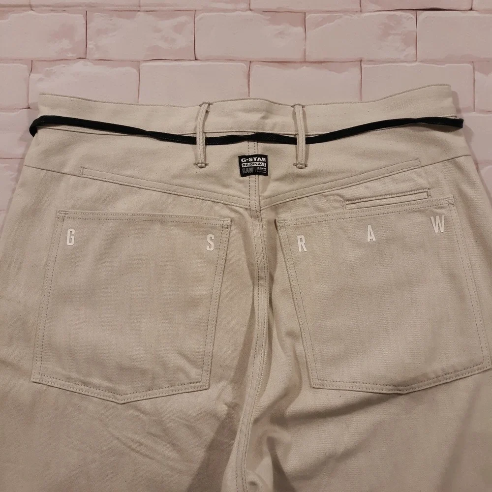 G-Star Raw Lintell‎ High Dad Jeans Womens Fit 34 x 31 Denim Pants Wide Leg Baggy